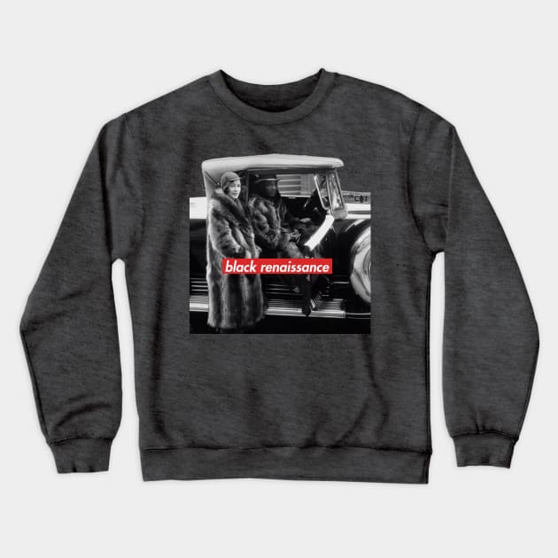 Black Renaissance Crewneck Sweatshirt by One Mic History Store